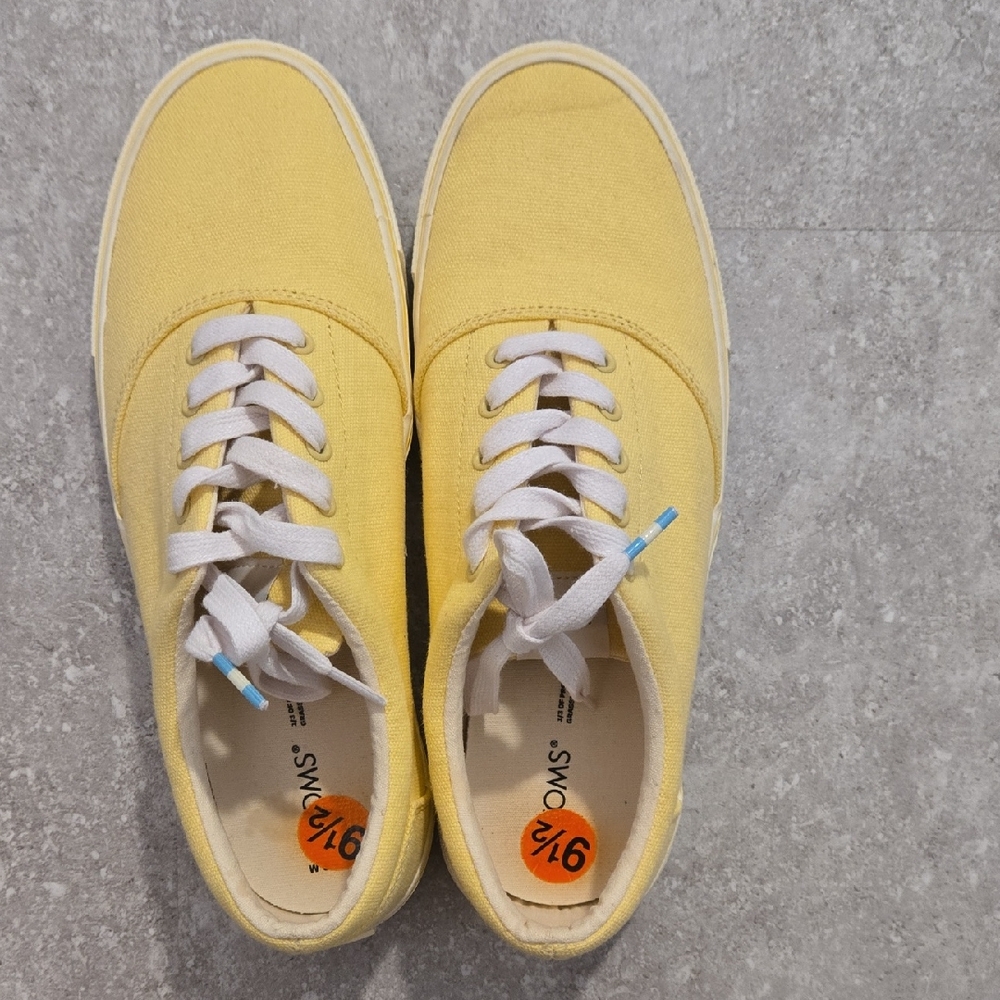 Toms Sunny Yellow Canvas Shoes